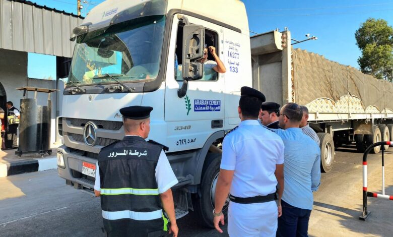 حملات للكشف عن المخدرات لقائدى السيارات بطرق كفر الشيخ