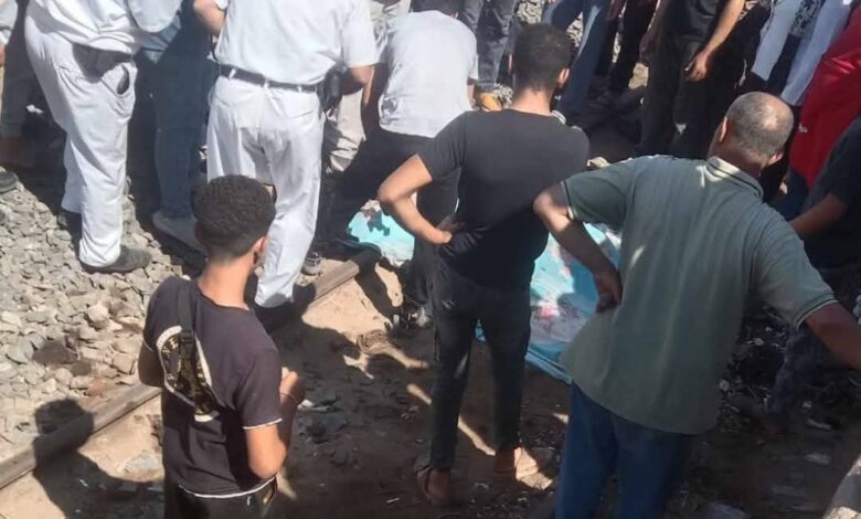 وفاة سيدة وإصـابة شقيقتها أسفل عجلات القطار في قويسنا