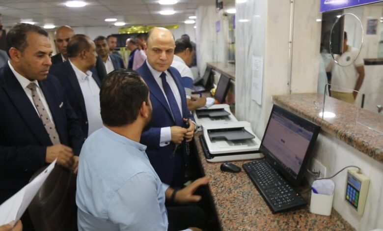 محافظ كفرالشيخ يتابع انتظام العمل بالمركز التكنولوجي بالحامول