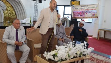 ندوة ببنى سويف عن مخاطر رشق القطارات بالتعاون مع سكك حديد مصر