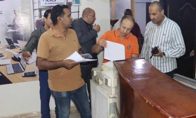 غلق أكاديمية تمريض مخالفة ببني سويف