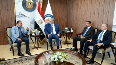 وزير البترول يستقبل الدكتور شريف الجبلي رئيس غرفة الصناعات الكيماوية باتحاد الصناعات