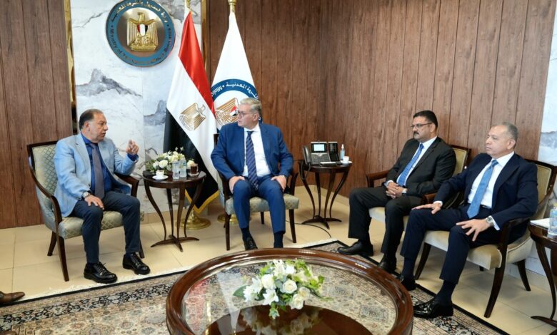 وزير البترول يستقبل الدكتور شريف الجبلي رئيس غرفة الصناعات الكيماوية باتحاد الصناعات