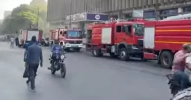 المعاينة الأولية لحريق سنترال رمسيس:النيران اشتعلت في المكاتب الإدارية