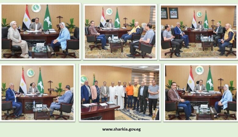 محافظ الشرقيةيلتقي نواب البرلمان لإستعراض وحل مشاكل دوائرهم