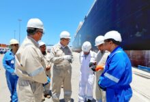 وزير البترول فى زيارة ميدانية لميناء الدخيلة لتأمين إمدادات الغاز الطبيعي