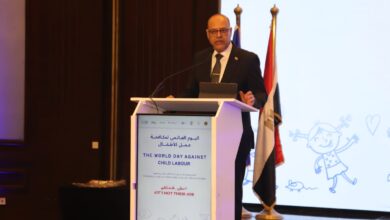 وزير العمل :مصر قطعت مصر شوطًا كبيرًا في مكافحة عمل الأطفال