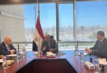 وزير الكهرباء يجتمع بالنائب الأول للمؤسسة الحكومية الروسية للطاقة الذرية "روسآتوم "