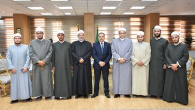 محافظ الشرقية يلتقى وفد الأزهر الشريف بمنطقتي وعظ الشرقية والغربية