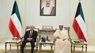سمو ولي عهد الكويت يستقبل وزير الصناعة والنقل لتدعيم التعاون المشترك بين البلدين الشقيقين