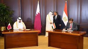 وزير الزراعة ووزير البلدية بدولة قطر يوقعان مذكرة تفاهم