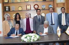 رئيس جامعة بنها يشهد توقيع بروتوكول بين كلية الحاسبات والذكاء الاصطناعى وشركة هيلث انسايتس