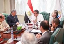 وزير الصحة يستقبل رئيس هيئة الشراء الموحد وقيادات شركة جريفلز إيجيبت