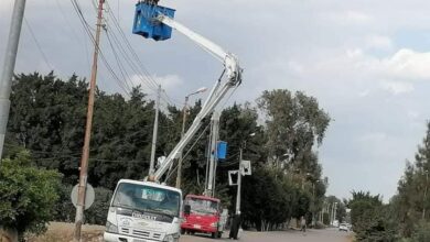 استجابة فورية من محافظ كفرالشيخ: رفع كفاءة منظومة الإنارة والخدمات بمدخل قرية القرضا
