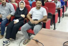 دوة عن السلامة والصحة المهنية بكلية التجارة جامعة الزقازيق