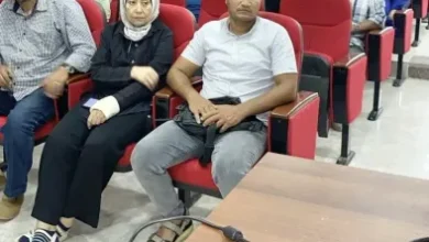 دوة عن السلامة والصحة المهنية بكلية التجارة جامعة الزقازيق
