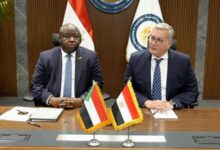 وزير البترول يبحث سبل التعاون مع وزير المعادن السوداني