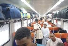 سكك حديد مصر :تسير القطار الرابع لتسهيل العودة الطوعية للأشقاء السودانيين