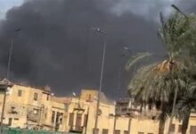 نشوب حريق بسوق الترجمان خلف شارع الصحافة بحي بولاق أبو العلا