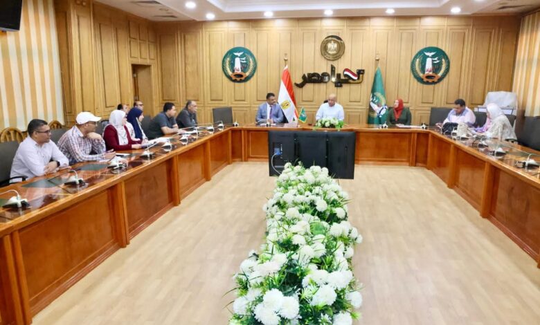 نائب محافظ المنوفية يعقد اجتماعا تنسيقياً لبحث آليات عمل اللجان المختصة بمراجعة اعتبارات الأمن والسلامة والحالة الفنية للطرق