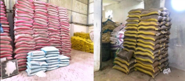 الزراعة" :ضبط 12.5 طن أعلاف مجهولة المصدر بدمياط