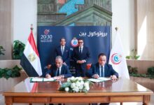 وزير الصحة يشهد توقيع مذكرة تفاهم مع شركة “إي فاينانس” لتقديم خدمات التحصيل الإلكترونيوزير الصحة يشهد توقيع مذكرة تفاهم مع شركة “إي فاينانس” لتقديم خدمات التحصيل الإلكتروني