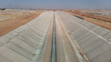 مشروع إنشاء وتنفيذ خط سكة حديد "الروبيكى/ العاشر من رمضان / بلبيس "