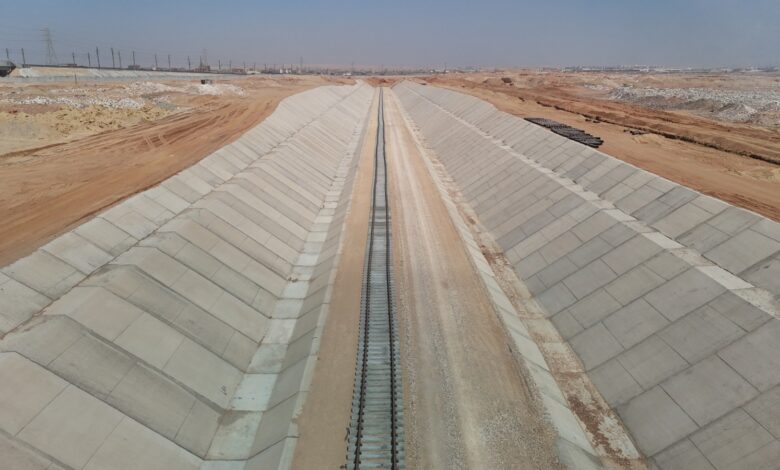 مشروع إنشاء وتنفيذ خط سكة حديد "الروبيكى/ العاشر من رمضان / بلبيس "