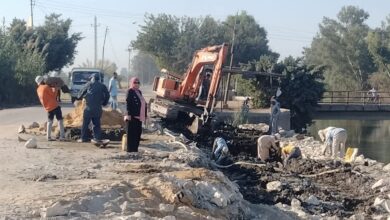 رئيس مدينة دسوق: استكمال أعمال رفع كفاءة طريق دسوق - بسيون