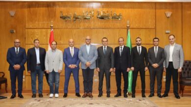 محافظ القليوبيه: بروتوكول تعاون مع شركه استادات لاستكمال اعمال تطوير نادي سيتي كلوب بنها
