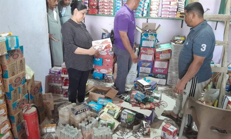 72 محضراً لمخالفات بالمخابز والأسواق والأنشطة التجارية والبدالين ببني سويف