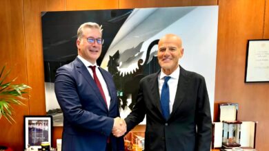 وزير البترول يزور مقر شركة "إيني" بمدينة ميلانو