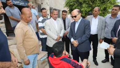 محافظ كفرالشيخ يستمع لطلبات أهالي بلطيم خلال جولته "المواطن أولاً"