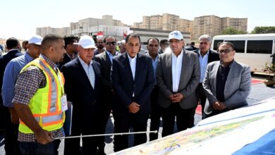 رئيس الوزراء يتابع سير الأعمال بمحطة الأتوبيس الترددي تقاطع طريق الفيوم مع طريق الواحات
