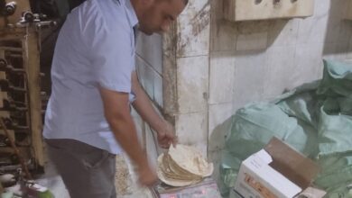 9 محاضر ضد المخابز المخالفة بمركز ومدينة دسوق