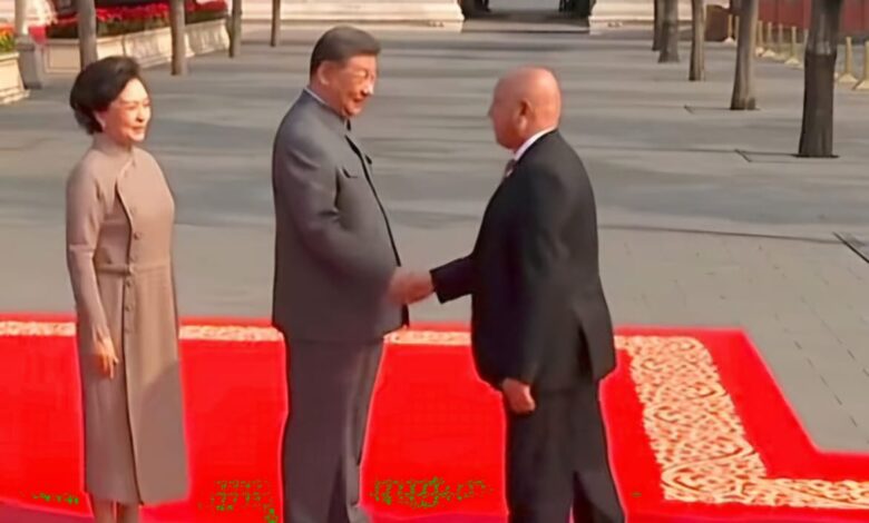 نائب رئيس مجلس الوزراء للتنمية الصناعية وزير الصناعة والنقل المبعوث عن فخامة رئيس الجمهورية يشارك في احتفالات الصين بالذكرى ال 80