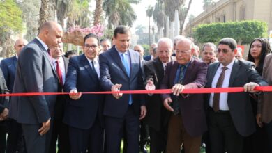 وزير الزراعة ورئيس جامعة القاهرة يفتتحان معرض كلية الزراعة للبساتين في نسخته الأولى 2025