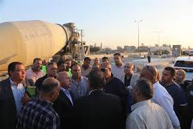 وزير الصناعة والنقل يتفقد مشروعات تطوير الطريق الدولي الساحلي وانشاء طريق حر شرق الرياح التوفيقي واستكمال تطوير رافد جمصة