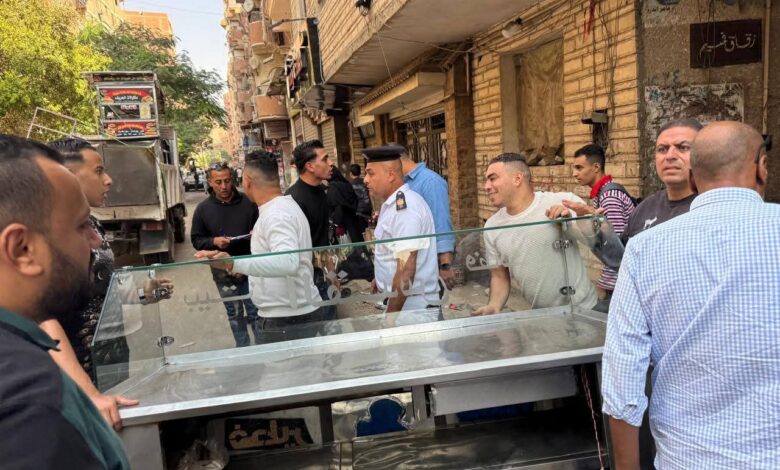 للأسبوع الثاني على التوالي حملات بالجيزة لرفع الإشغالات والتعديات بشارع سليم بفيصل