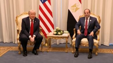 الرئيس الأمريكي دونالد ترامب :الرئيس السيسي رجل قوي جدا ولعب دورا مهما للغاية في عملية السلام