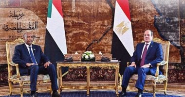 الرئيس السيسي والبرهان يؤكدان رفضهما القاطع لأى إجراء أحادى يتخذ على النيل الأزرق