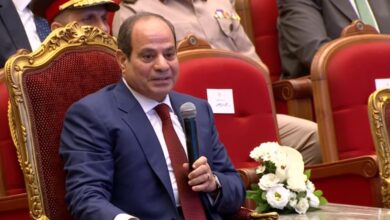الرئيس السيسي، خلال كلمته بالندوة التثقيفية الـ 42كرم: ربنا حافظ على مصر بعد أحداث 2011