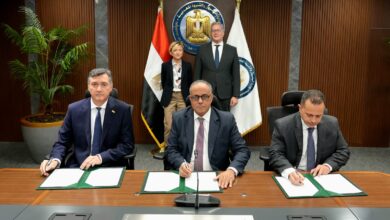 وزير البترول يشهد توقيع تمديد عقد تنمية حقل بلطيم شرق