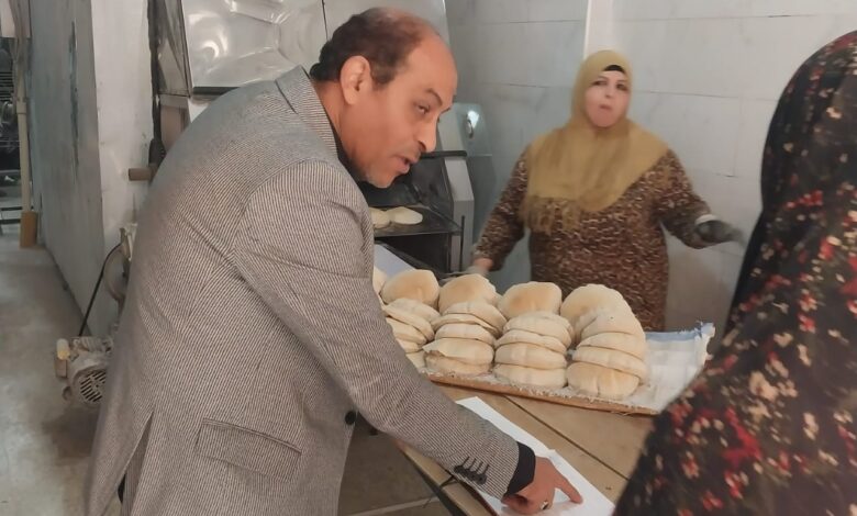تامر صلاح مدير التموين :تحرير 94 تقرير مخالفة بمخابز القليوبية