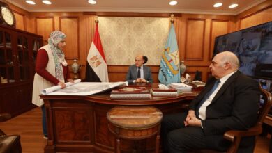 محافظ كفرالشيخ يستقبل القائم بعمل رئيس الجامعة لبحث عدد من الملفات التعليمية