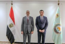 وزير الزراعة يبحث مع نظيره الموريتاني تعزيز سبل التعاون الزراعي المشترك