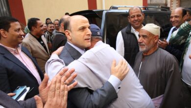 محافظ كفرالشيخ يستمع لشكاوى وطلبات أهالي مدينة قلين