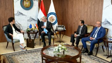 خلال لقاء وزير البترول والسفيرة القبرصية :قبرص تبدي رغبتها بالتعاون مع مصر في قطاع التعدين