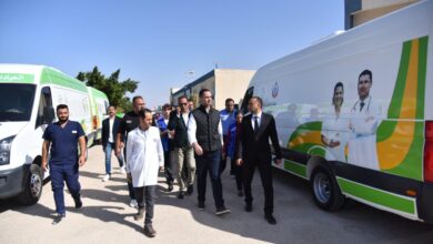 نائب وزير الصحة يبحث مع محافظ شمال سيناء جاهزية المنشآت الصحية