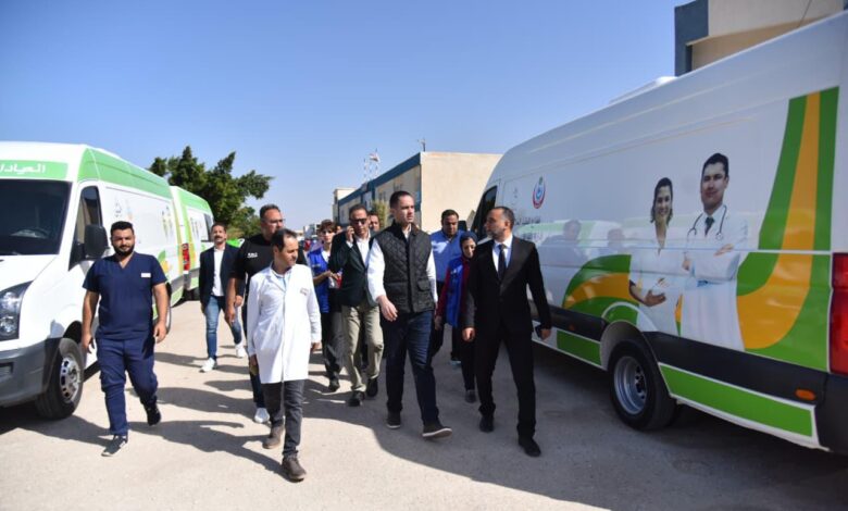 نائب وزير الصحة يبحث مع محافظ شمال سيناء جاهزية المنشآت الصحية
